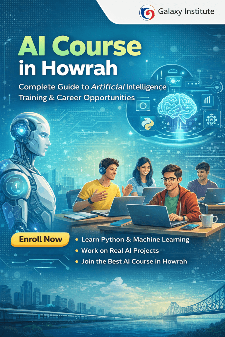 AI course in Howrah at Galaxy Institute with Python and Machine Learning training