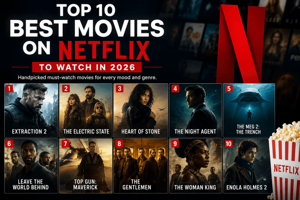top 10 Best Movies on Netflix to Watch